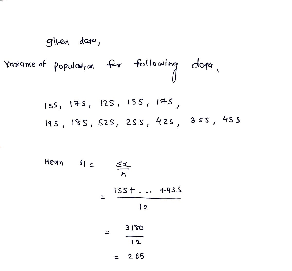 Statistics homework question answer, step 1, image 1